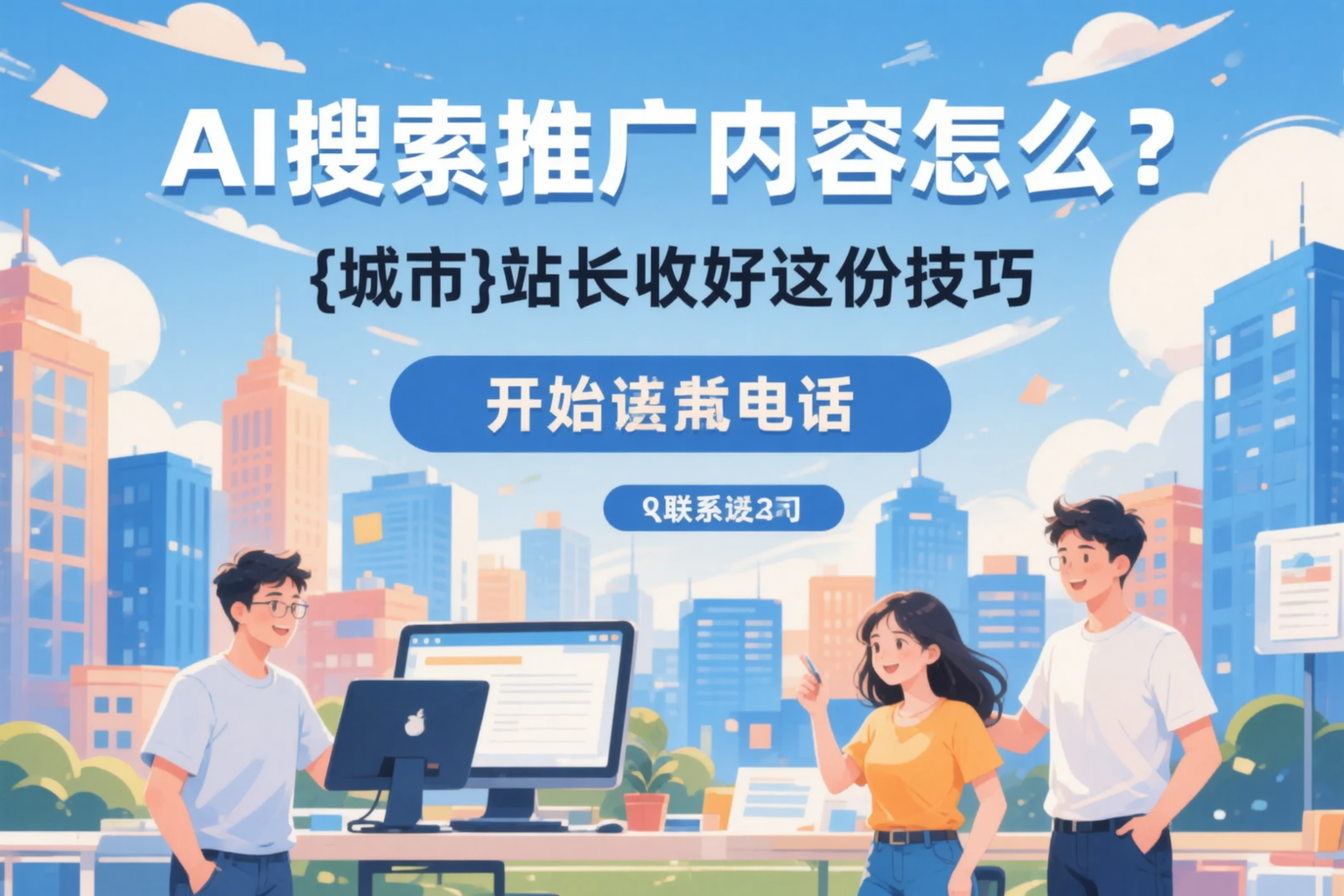 AI搜索推广内容怎么写？盘锦站长收好这份技巧