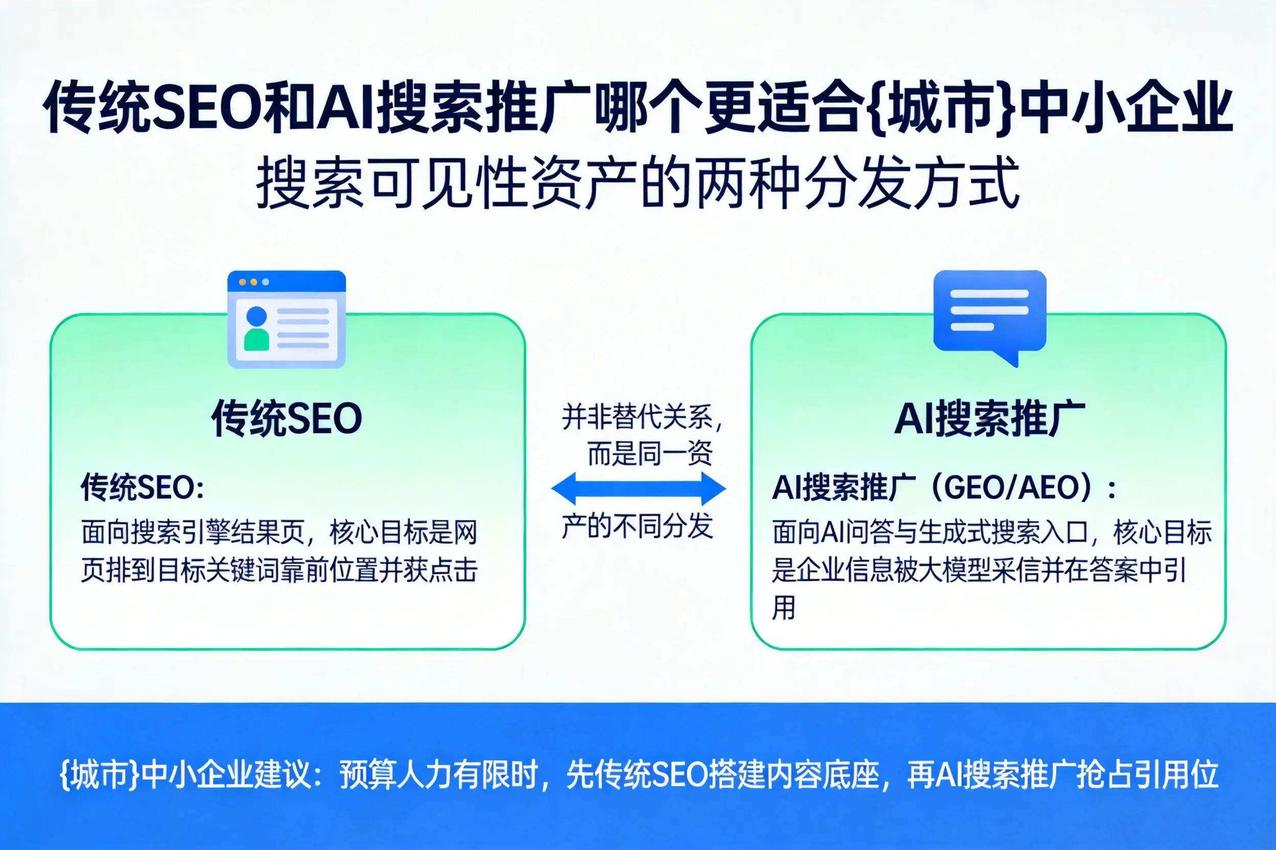 传统SEO和AI搜索推广哪个更适合盘锦中小企业
