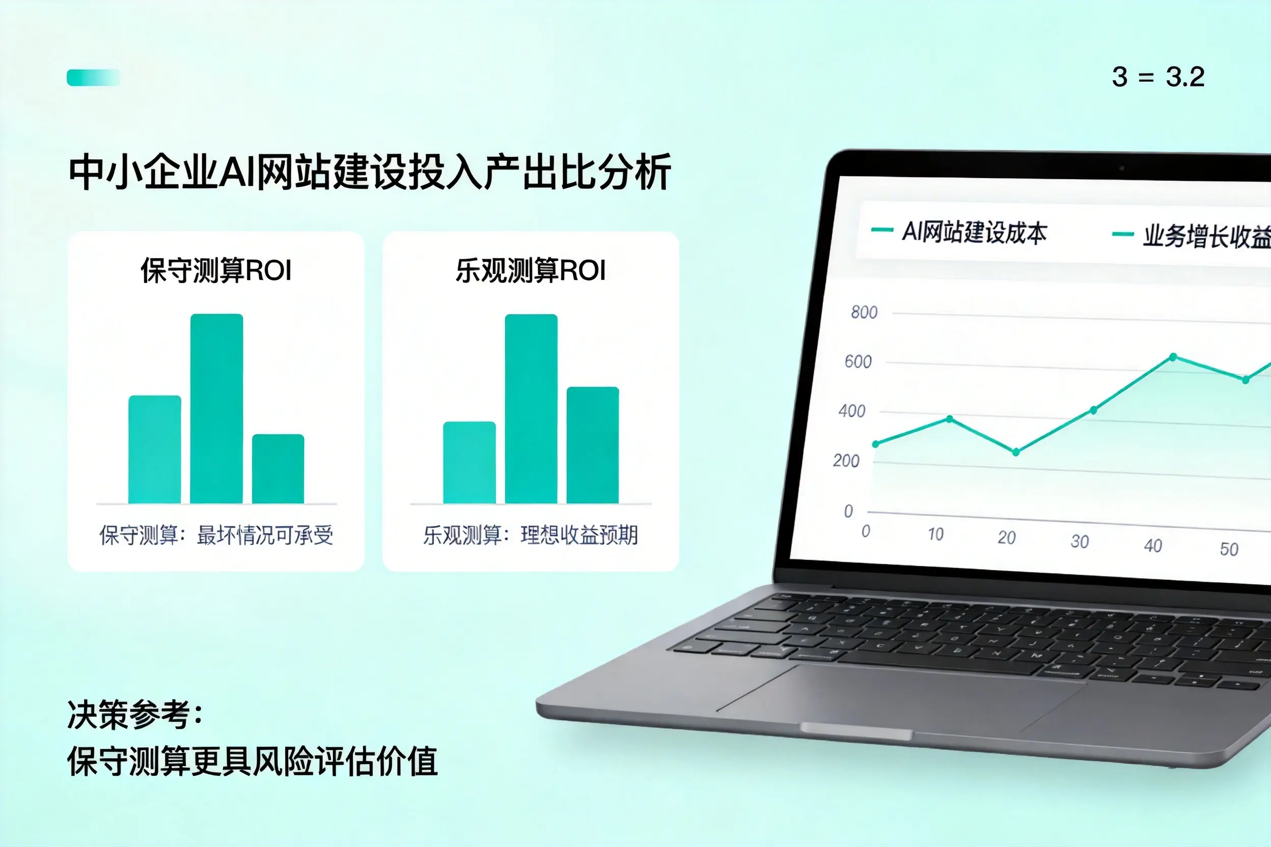 盘锦中小企业AI网站建设投入产出比怎么算？先看这份分析