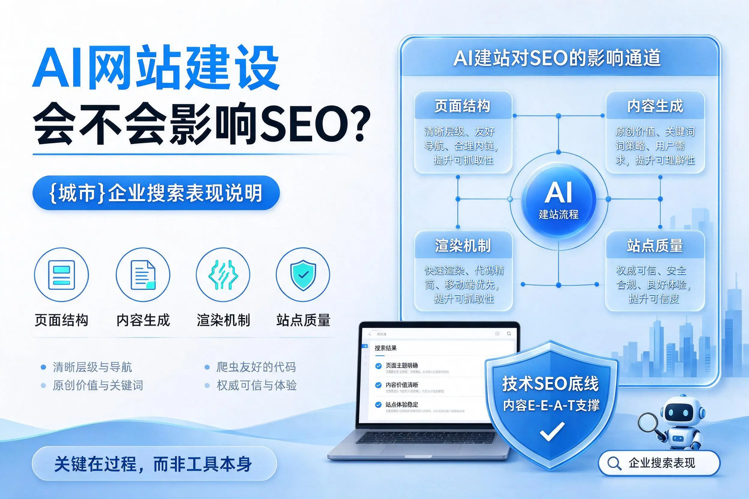 AI网站建设会不会影响SEO?盘锦企业搜索表现说明