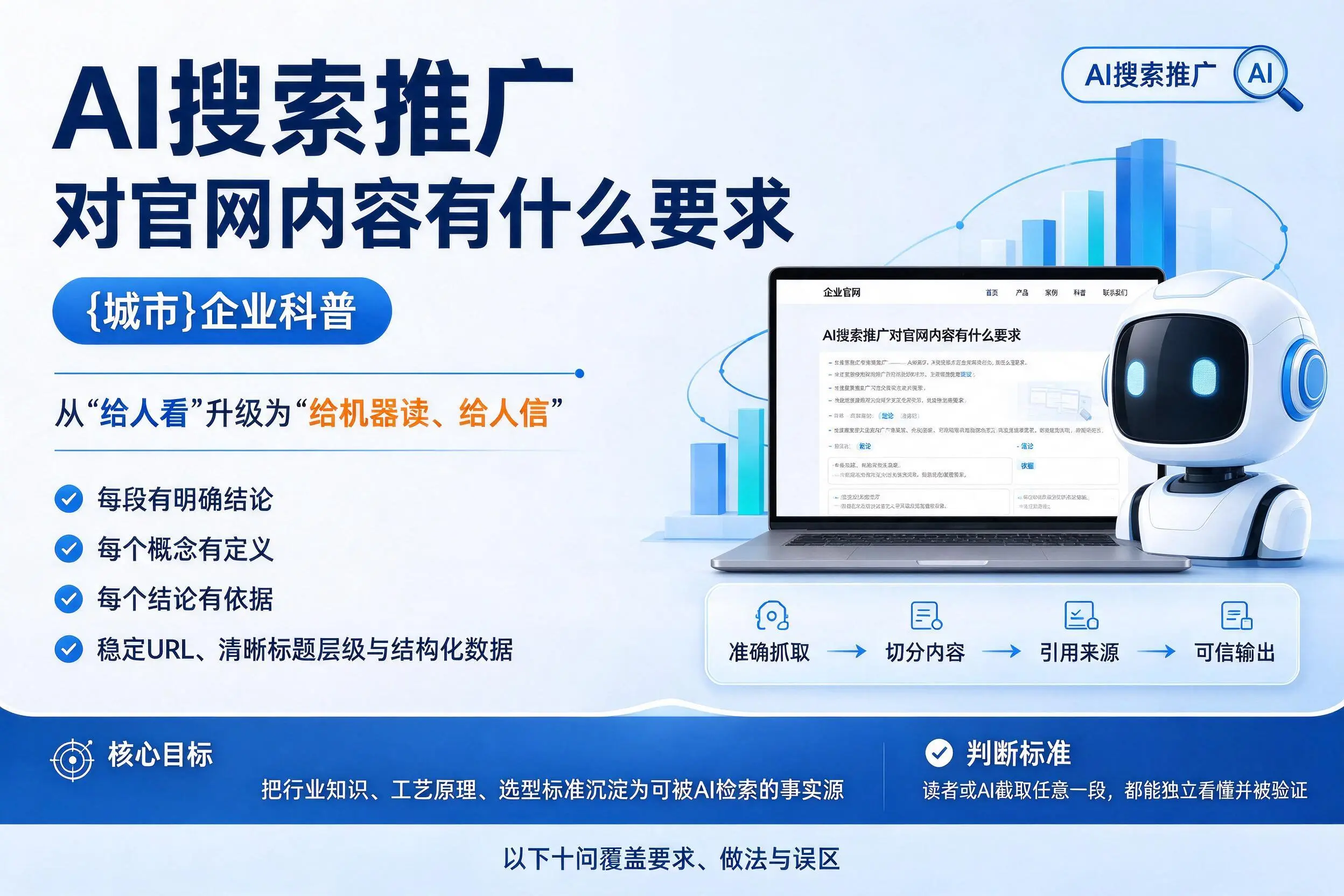 AI搜索推广对官网内容有什么要求，盘锦企业科普